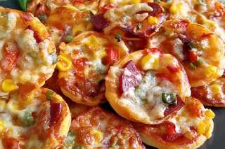 Atıştırmalık Milföy Pizza Tarifi