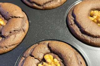 Meksika Fasulyesi Ile Çikolatalı Muffin Tarifi
