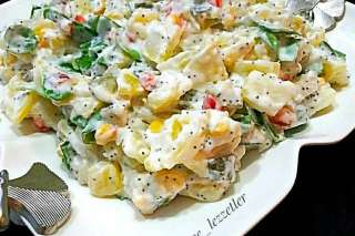 Semizotlu Haşhaşlı Patates Salatası Tarifi