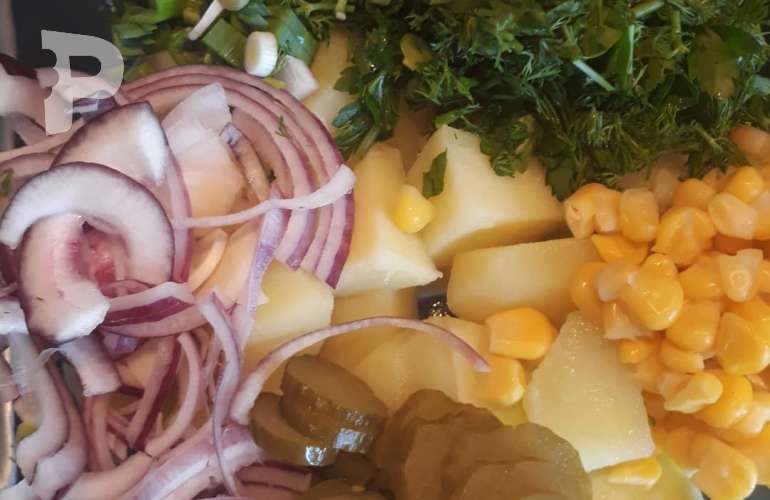 Hardal Soslu Patates Salatası Nasıl Yapılır