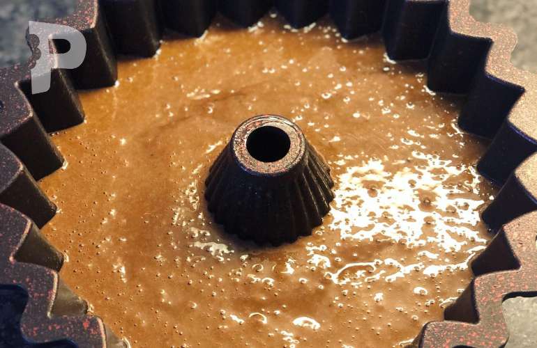 Kakaolu Fındıklı Kek Yapımı