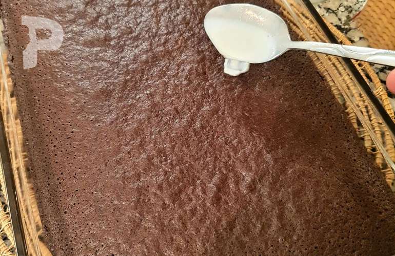 Kekli Bisküvili Borcam Pastası Yapımı