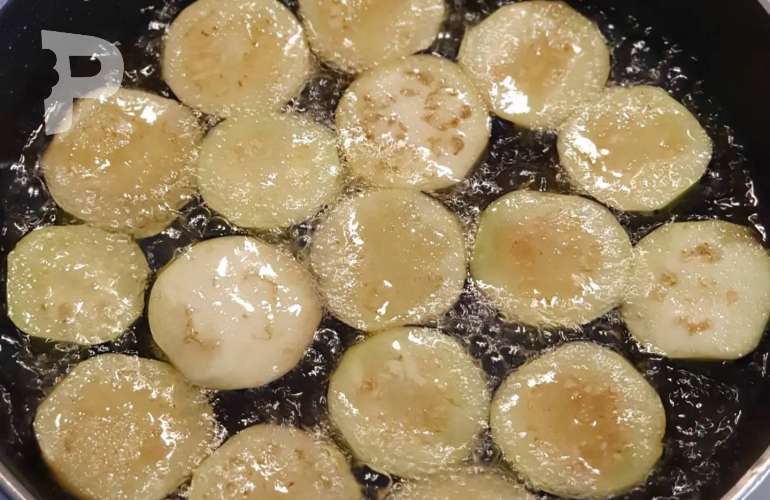 Köfteli Patlıcan Dizme Yapımı