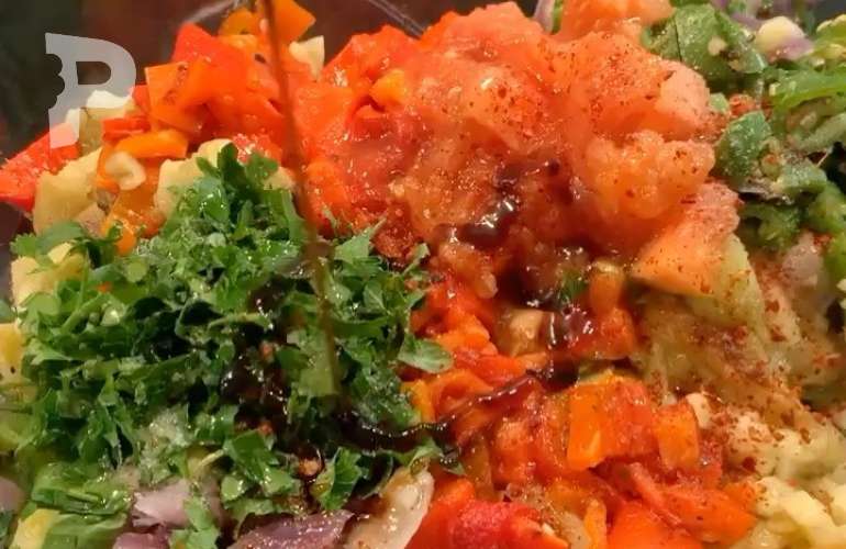 Köz Patlıcan Salatası Ve Adana Kebabı Nasıl Yapılır