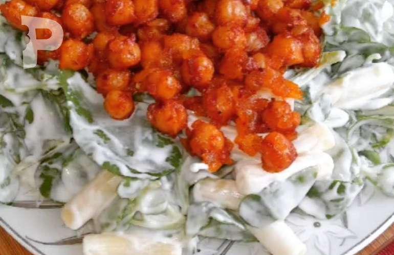 Nohutlu Makarnalı Semizotu Salatası Tarifi