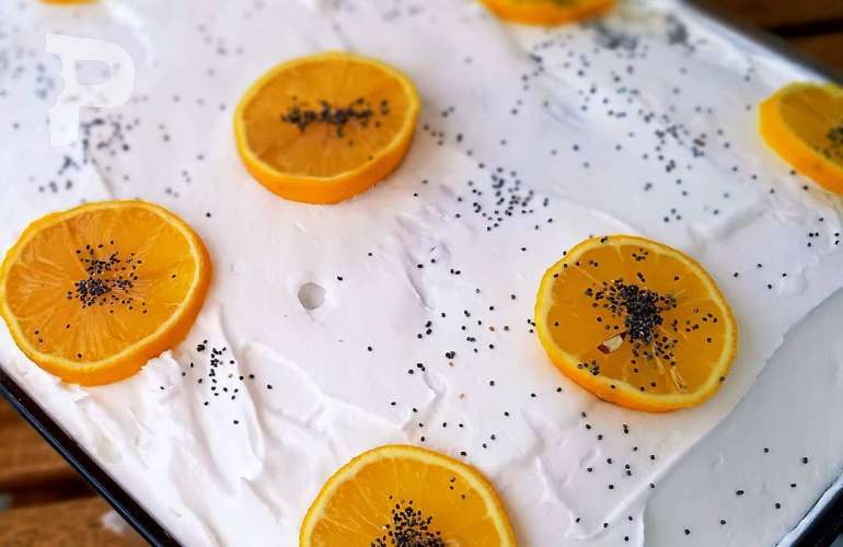 Portakallı Haşhaşlı Revani Nasıl Yapılır